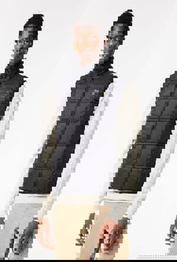 Lacoste Sleeveless Water-Repellent Gilet Vest