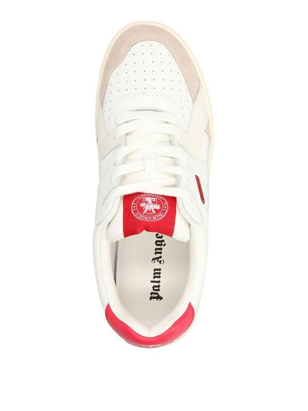 Palm Angels Palm University Red Sneakers - Supplied FashionPalm Angels