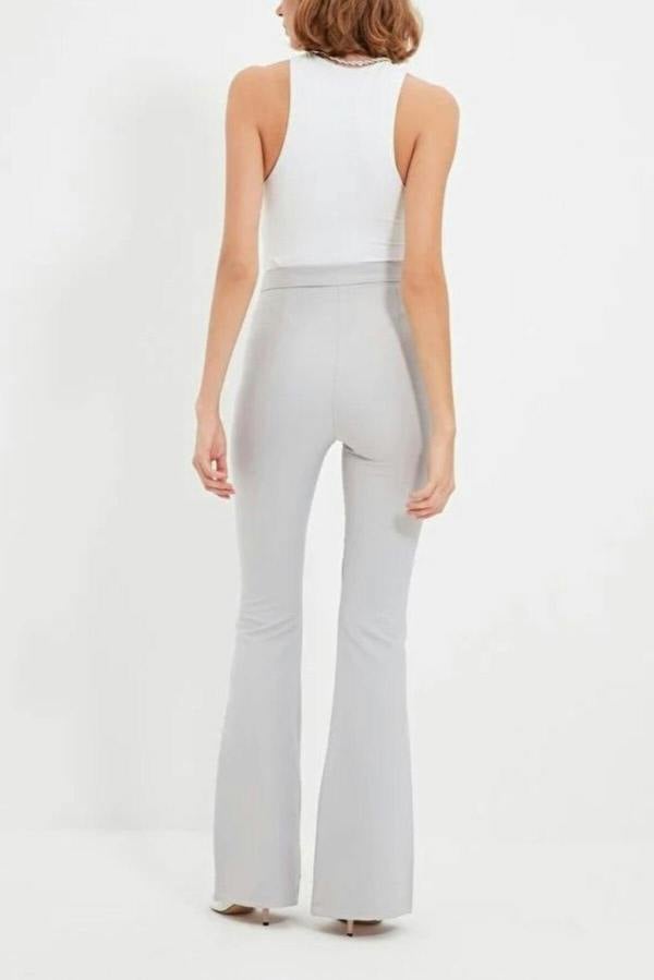 WOVCOR Flare Bootcut Woven Trousers
