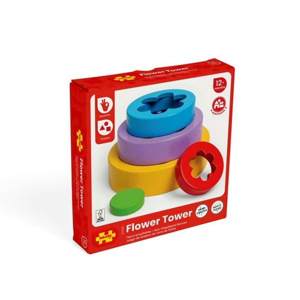 Bigjigs Toys Flower Tower