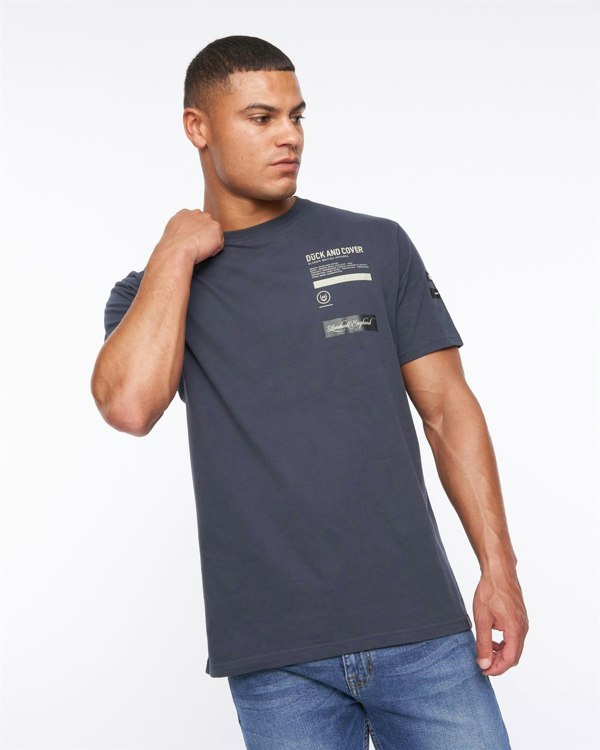 Duck and Cover Jennerkins T-Shirt - Navy