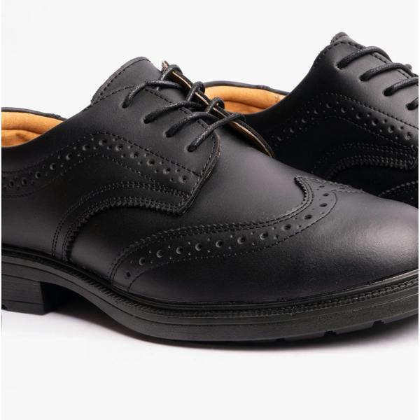 Amblers Safety FS44 Leather Safety Shoes in Black