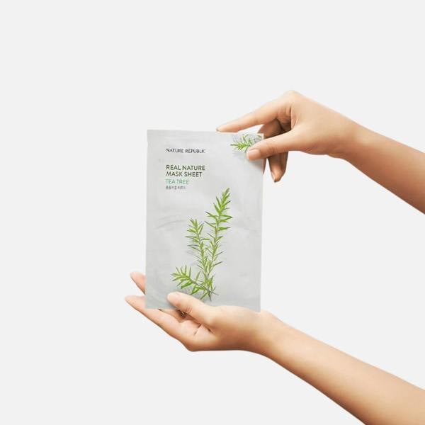 NATURE REPUBLIC Real Nature Mask Sheet Tea Tree
