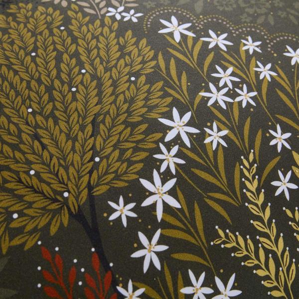 Sara Miller Owl Forest Deep Olive Duvet Cover Set