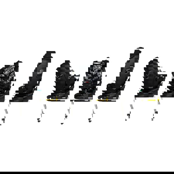 Cosatto Wow 3 All Stage Family Rotate & Recline 2 Base Bundle Silhouette