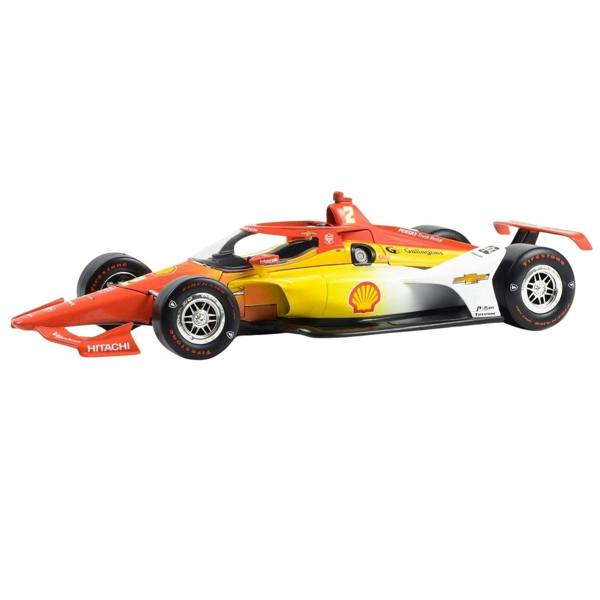 MCSlots Josef Newgarden #2 Indycar Penske Shell Oil 2023 Indy 500 Champion 1:18 Greenlight 11221