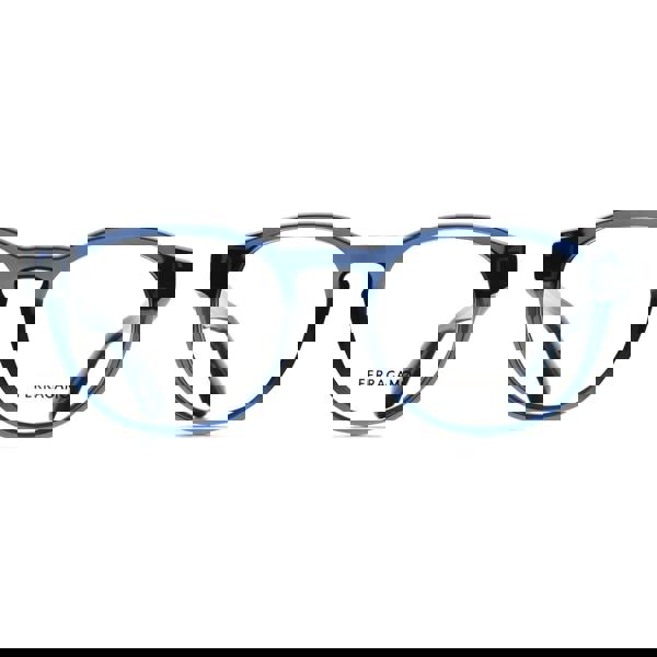 Salvatore Ferragamo Glasses Frames SF2987E 450 Transparent Azure Men Women