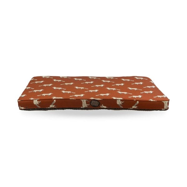 Snug and Cosy Pets Memory Foam Lounger - Fox Print