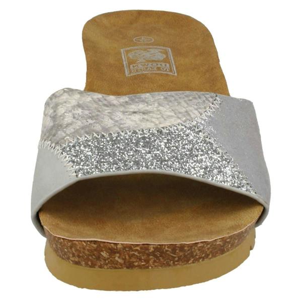 Down to Earth Ladies Down To Earth Mid Cork Wedge Sandals
