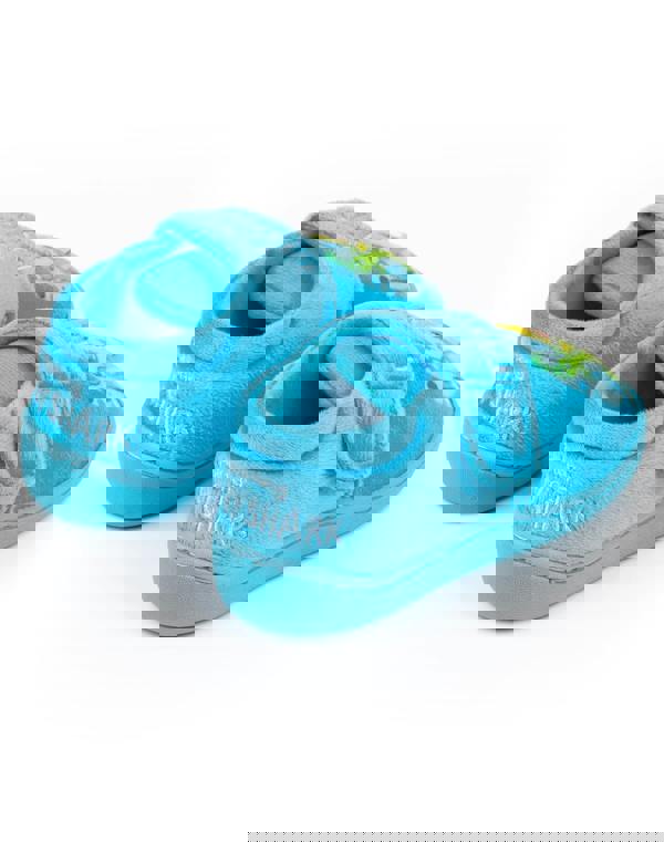 Baby Shark Boys Blue Fin-Tastic! Velcro Loafer Slippers