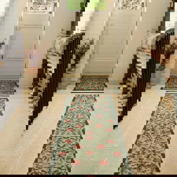 The Rugs Quality Washable Floral Indoor Mats | Durable