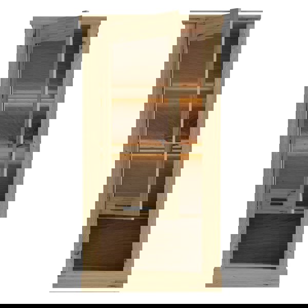 Furniture To Go Corona Wall Display cabinet in Artisan Oak