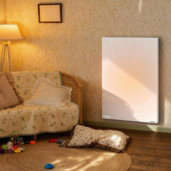 Mirrorstone Heating Mirrorstone 1000W Air Infrared + Convection Vertical Heating Panel With Remote