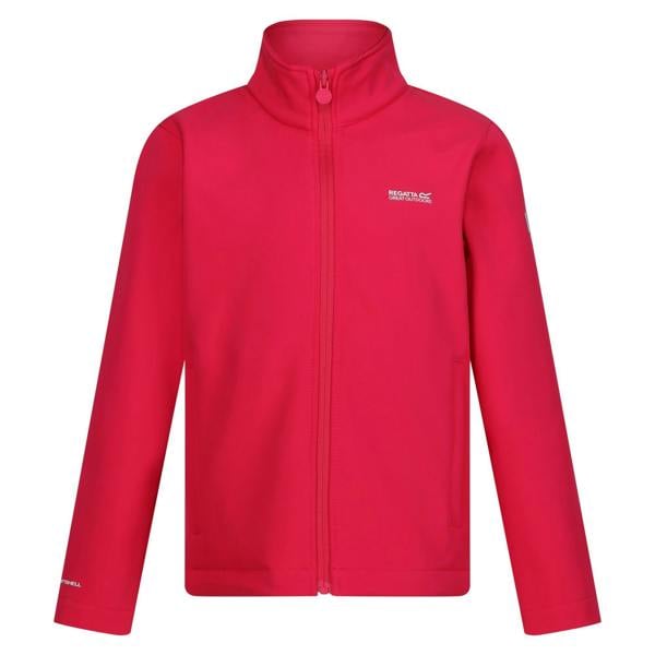 Regatta Childrens/Kids Cera Soft Shell Jacket - Pink Potion