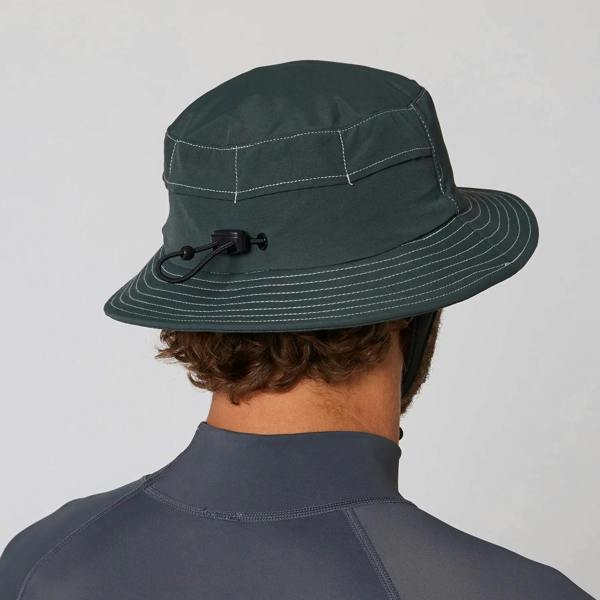 Ocean & Earth G-Land Lightweight Soft Peak Surf Hat Forest Green