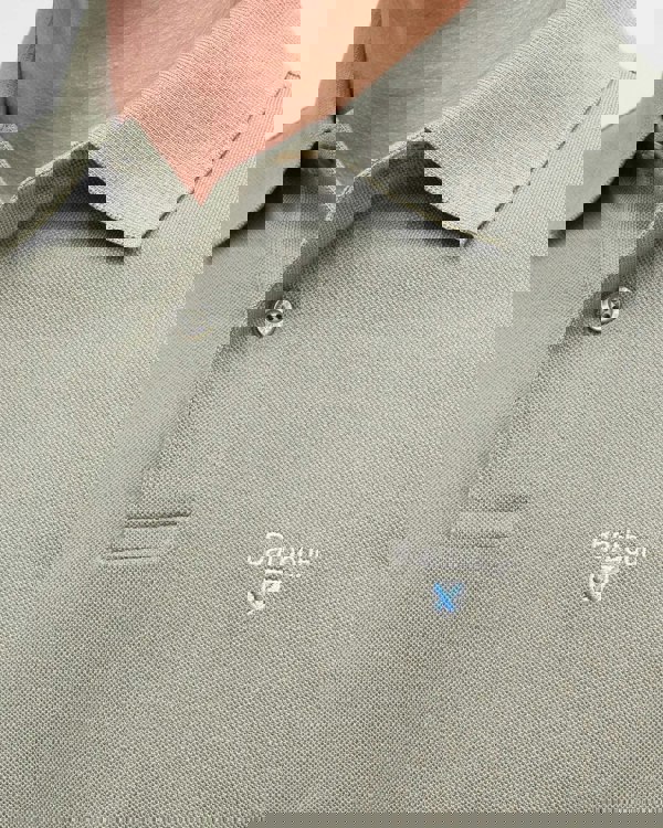 Barbour Sports Polo Shirt - Dusty Green