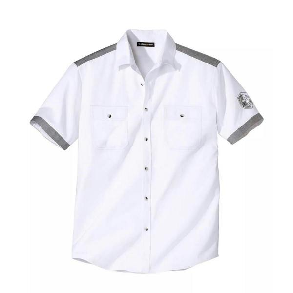 Atlas For Men Mens Pilot Shirt - White - 