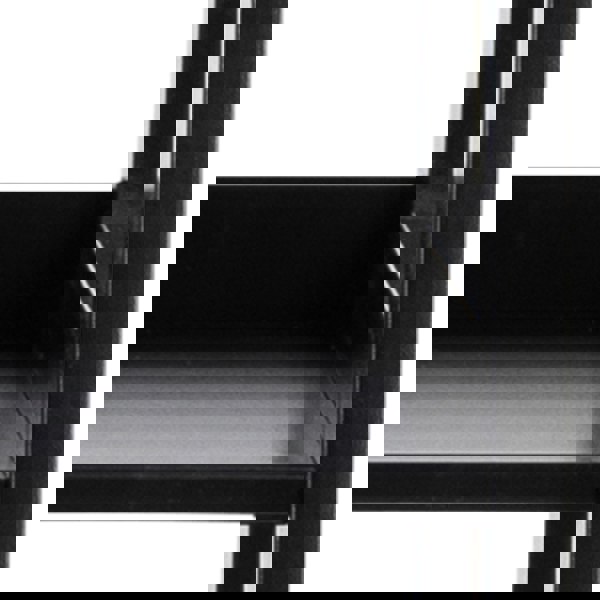 Furniture To Go Wally Bookcase with 4 Shelves in Black