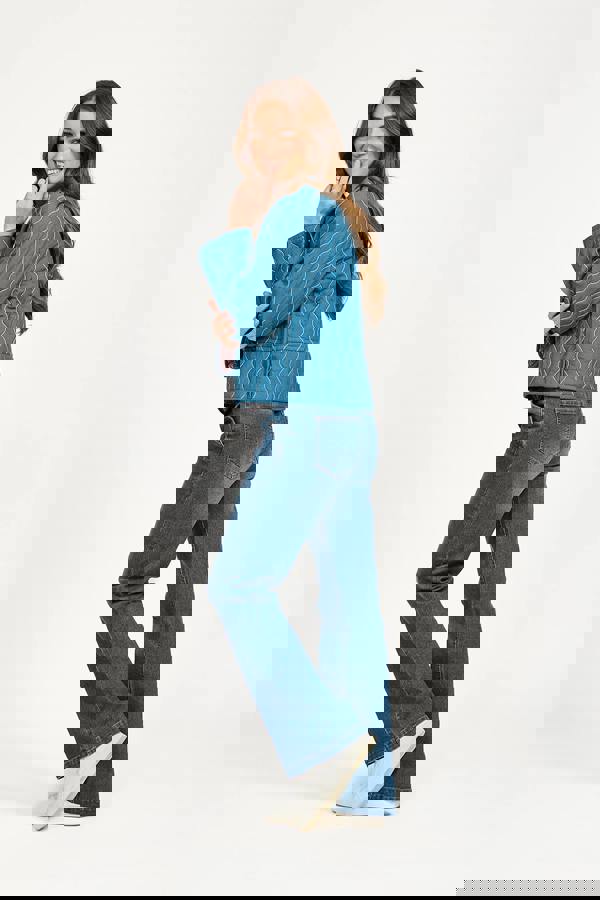 Mudflower Reversible Paisley Quilted Jacket