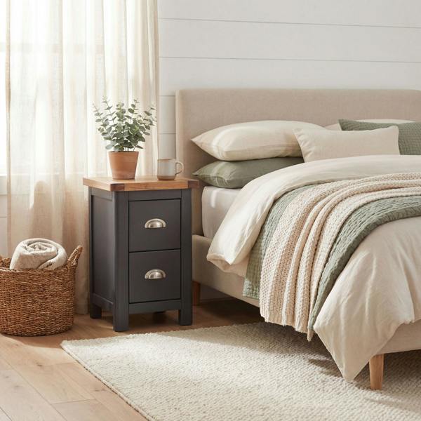 Core Products Dunkeld 2-Drawer Petite Bedside Cabinet
