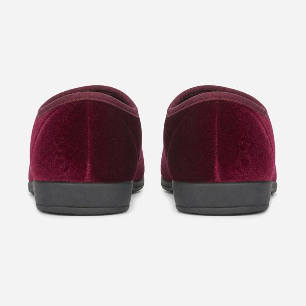 Jo & Joe VERONICA Touch Fasten Slippers   in  Red