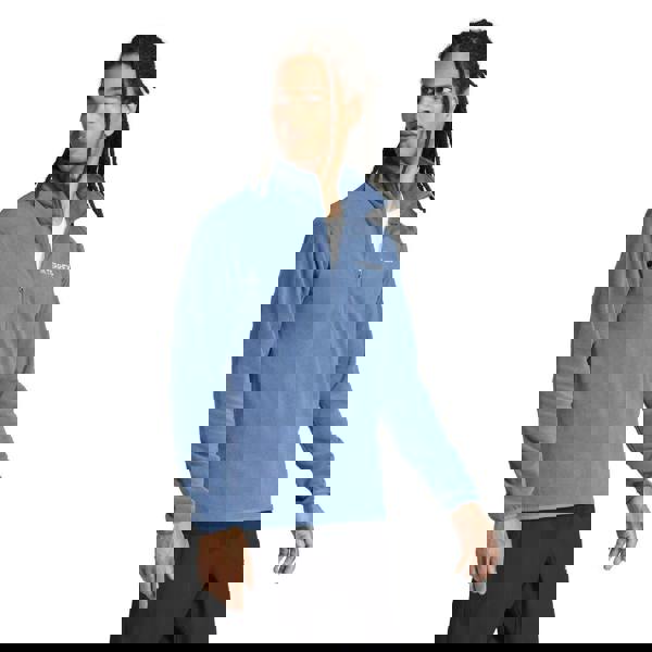 Adidas Mens Terrex Multi Essentials Half Zip Fleece Top - Grey - 