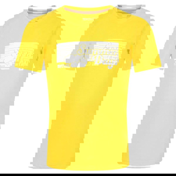 Regatta Kids Bosley V Summer Days T-Shirt - Yellow