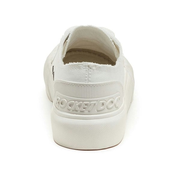 Rocket Dog Jazzin Plus 12A Cotton Women's White Trainers