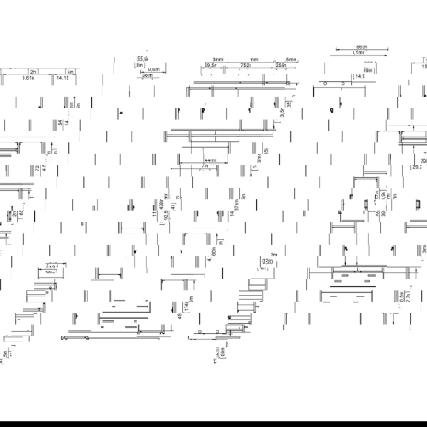 Furniture To Go Space Wardrobe - 4 Doors 3 Drawers in White 2000