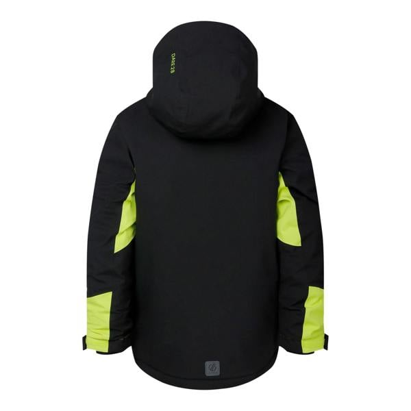 Dare 2B Childrens/Kids Rip It Ski Jacket - Black/Wild Lime - 