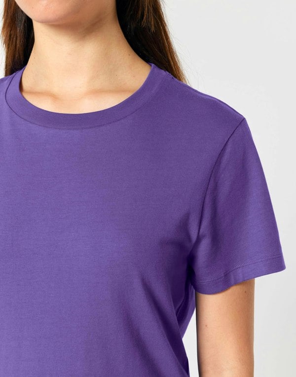 Women's Organic Cotton Medium Fit T-Shirt – Purple Haze - British Boxers