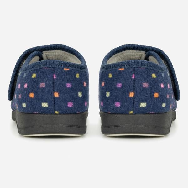 Sleepers MARY Full Slippers in Navy