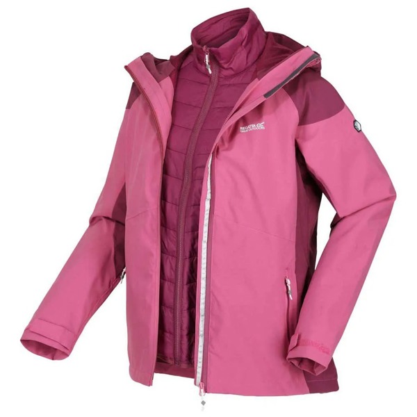 Regatta Women's Wentwood VII 2 in 1 Waterproof Jacket - Violet/Amaranth Haze