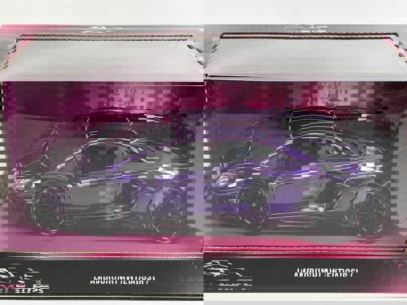 Jada Lamborghini Aventador SV Purple 1:24 Scale Pink Slips Jada 253293000 34656