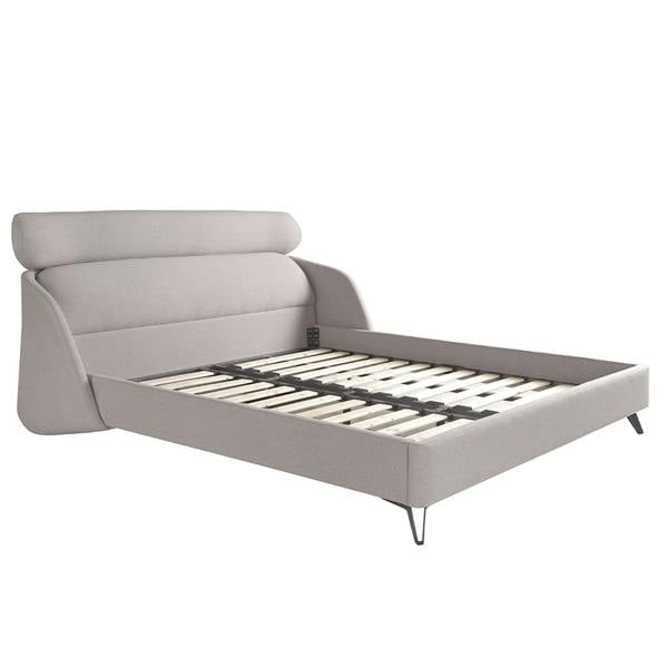 Angel Cerdá Light Grey Fabric Bed 7161