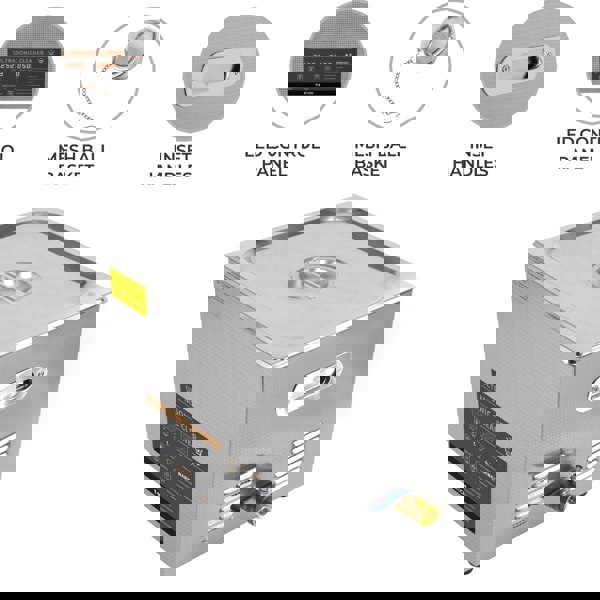 T-Mech Ultrasonic Cleaner – 15L
