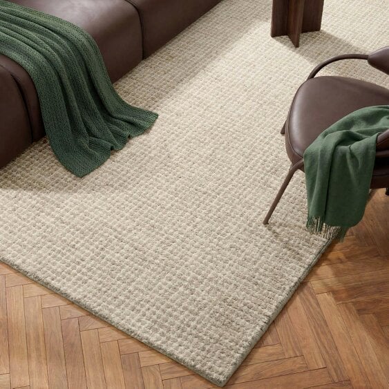 Hanse Home Eloise Woollen Cream Grey Rug