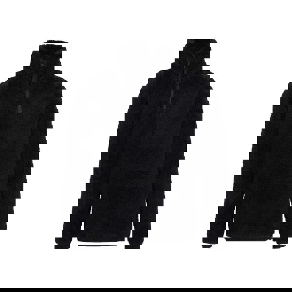 Mountain Warehouse Childrens/Kids Teddy Half Zip Fleece Top - Black - 