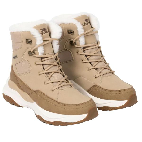 Trespass Womens/Ladies Nadine Snow Boots - Ecru - 