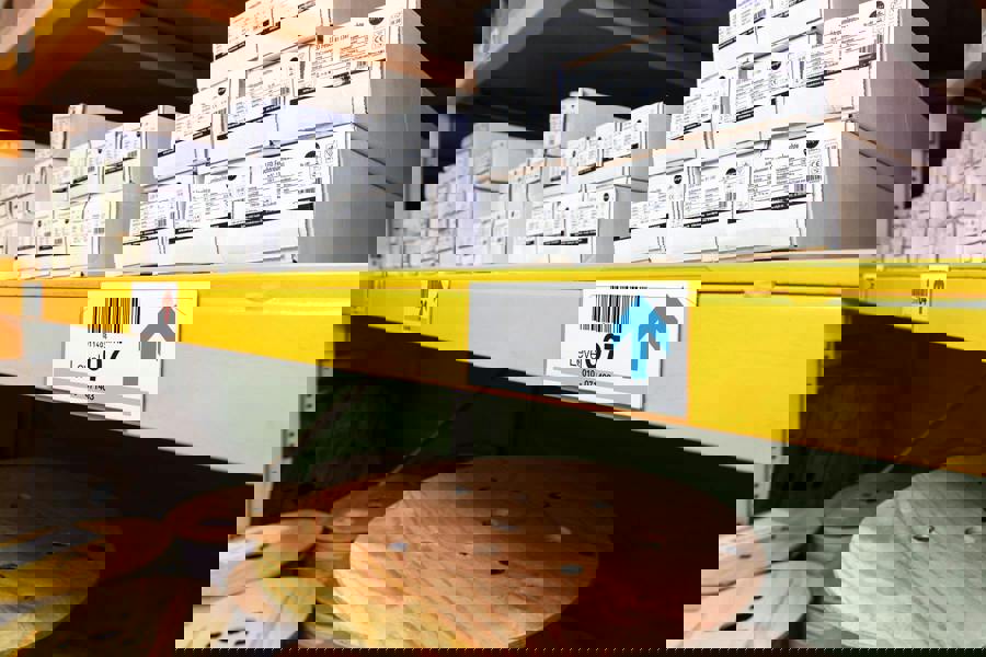 Durable Self Adhesive Ticket Label Holder Document Pocket | 10 Pack | 150 x 67mm