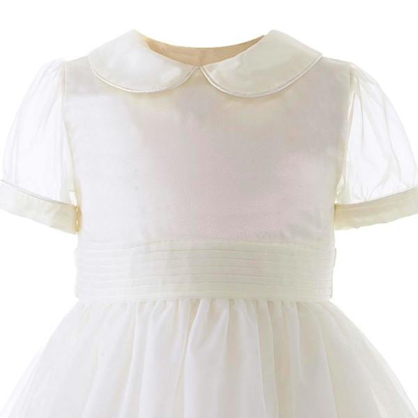 Rachel Riley Organza Pintuck Dress