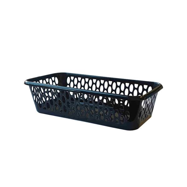 Leecroft 20cm Handy Basket Black 10 x 20 x 5cm - One Colour - 