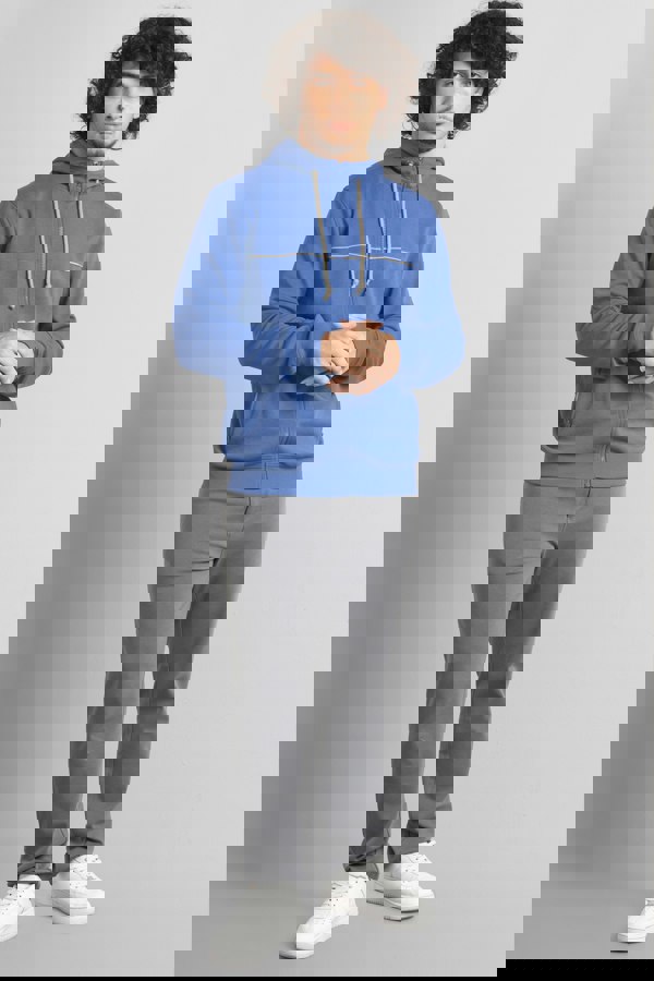 ENORSIA Heavy Jersey Zip Through Hoodie