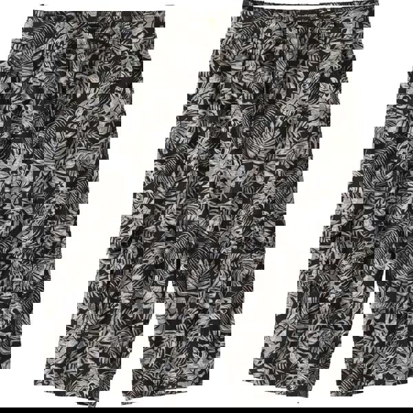 Atlas For Men Mens Palm Print Cargo Shorts - Black