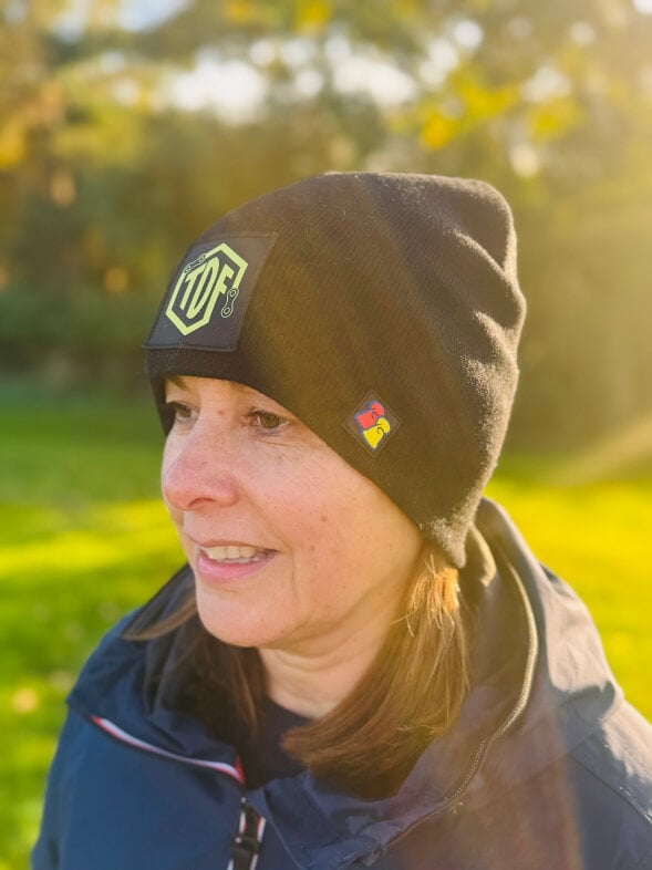 Big Bobble Hats Tour de France Black Beanie
