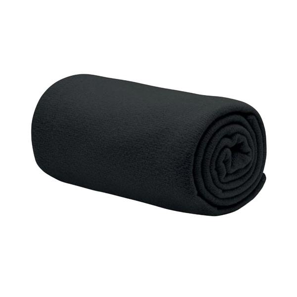MidOcean Bogda RPET Fleece Blanket - Black - 
