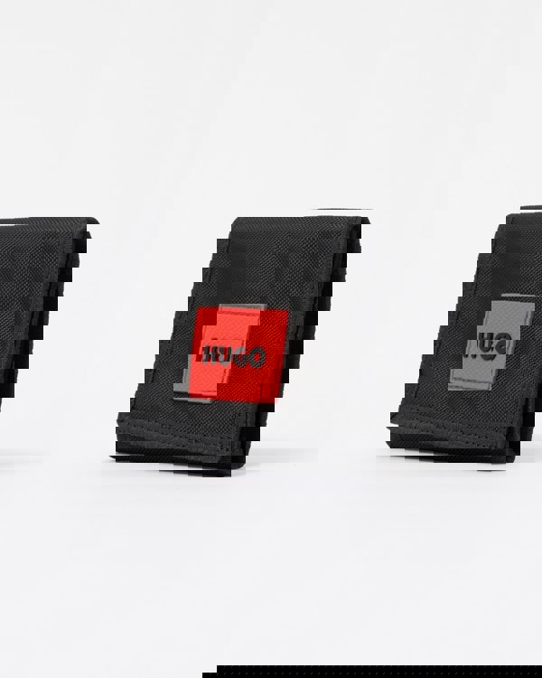 HUGO Mens GB Nylon Multicard Wallet -   side