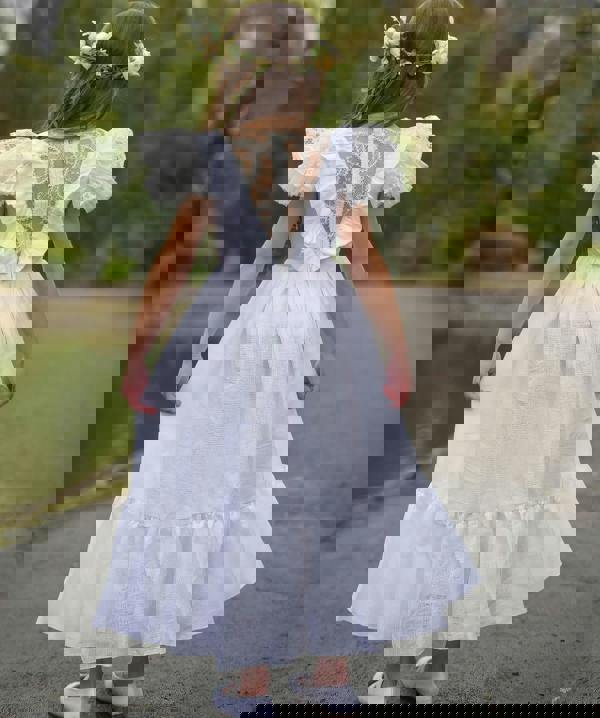 rear detailing on dress
