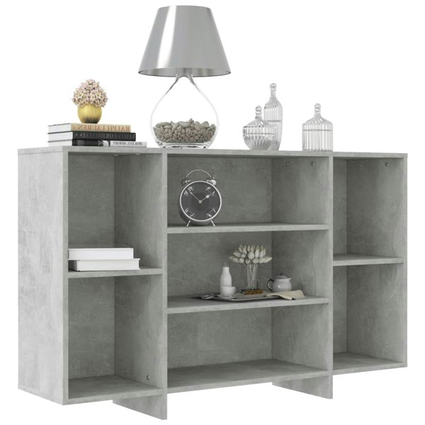Berkfield Sideboard Concrete Grey 120x30x75 cm Engineered Wood