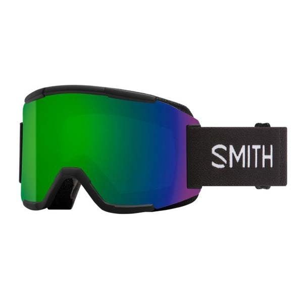 Smith Ski Goggles Squad 2QJ MK Black ChromaPop Sun Green Mirror